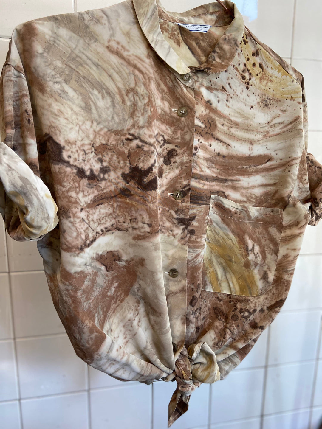 Vintage Vintage bluser M Vintagebluse - Jupiter, str M