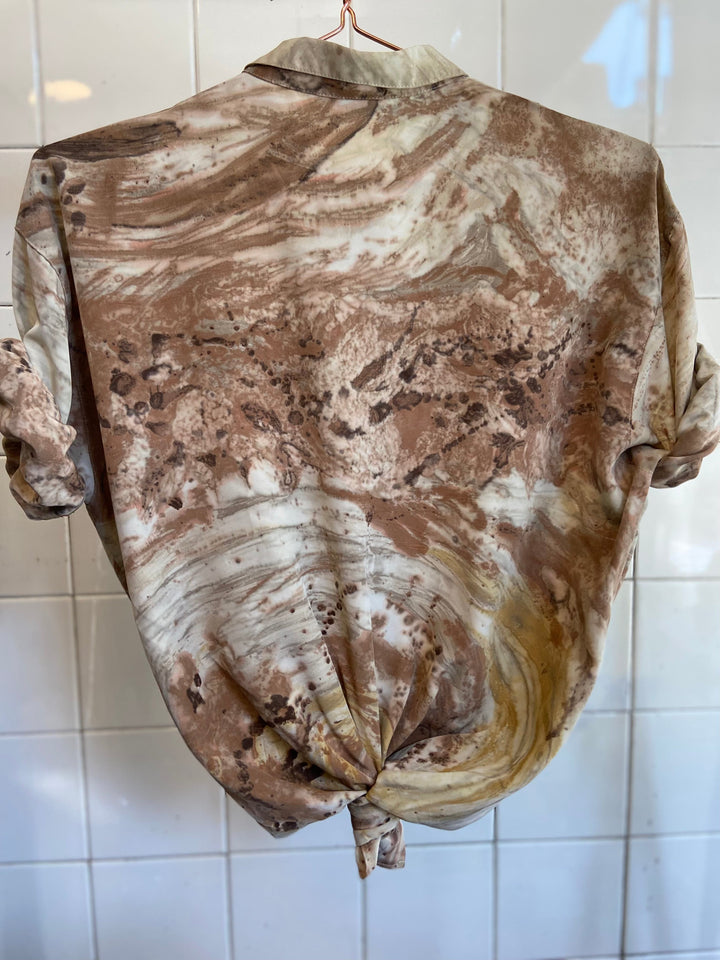 Vintage Vintage bluser M Vintagebluse - Jupiter, str M