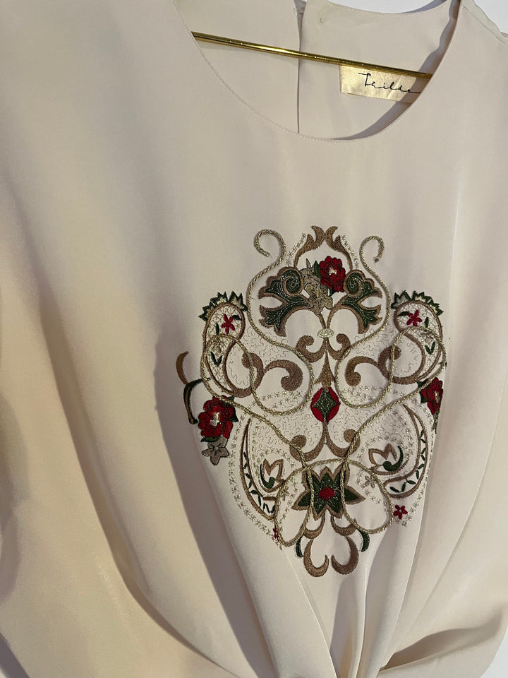 Vintage Vintage bluser S Vintagebluse - Kunst, str S