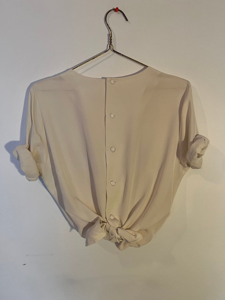 Vintage Vintage bluser S Vintagebluse - Kunst, str S