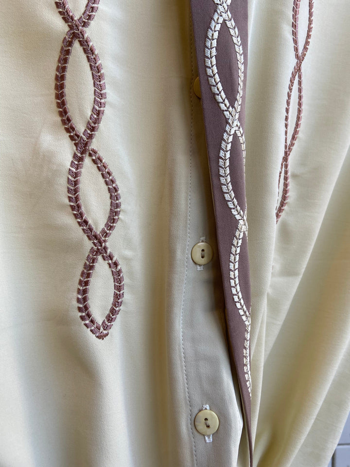 Vintage Vintage bluser M Vintagebluse - Løkker, str M
