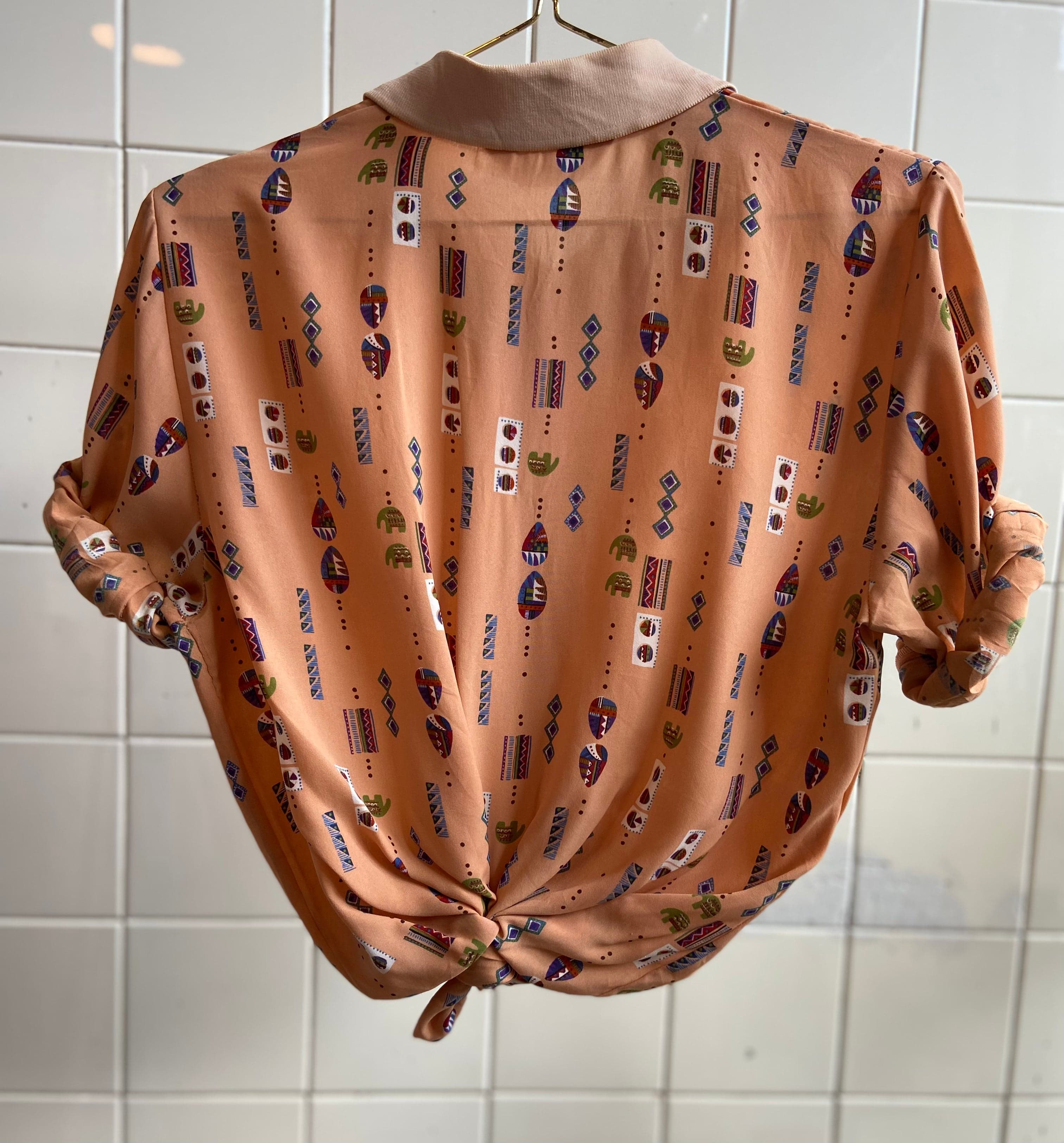 Vintage Vintage bluser S Vintagebluse -  Moana str S