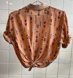 Last inn bildet i Galleri-visningsprogrammet, Vintage Vintage bluser S Vintagebluse -  Moana str S
