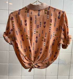 Vintage Vintage bluser S Vintagebluse -  Moana str S