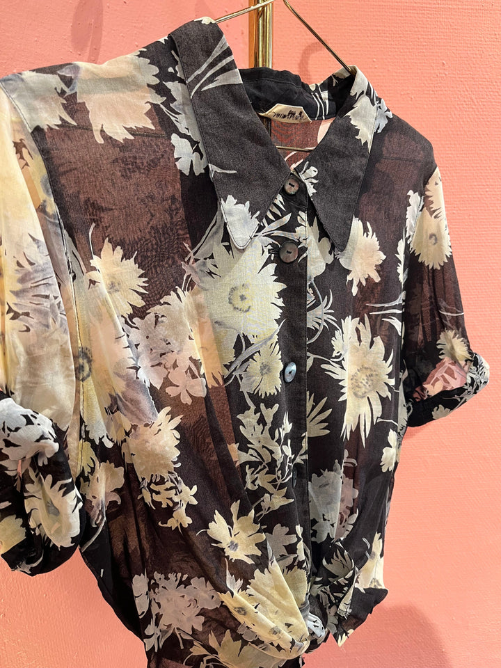 Vintage Vintage bluser L Vintagebluse - Nattsyn, str L