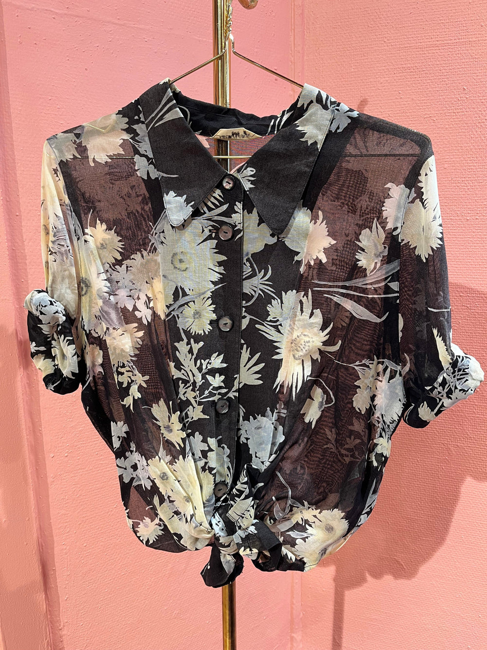 Vintage Vintage bluser L Vintagebluse - Nattsyn, str L