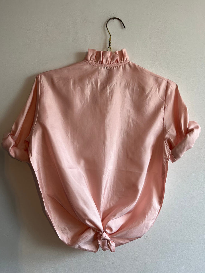 Vintage Vintage bluser XS Vintagebluse - Perler og sløyfer, str XS