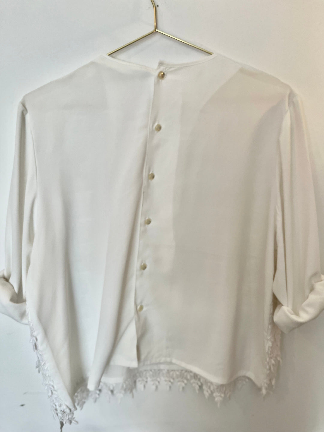 Vintage Vintage bluser M Vintagebluse - Pynt, str M