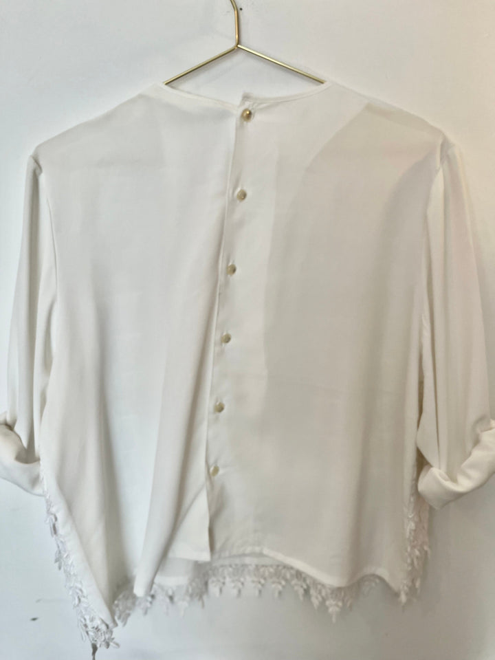 Vintage Vintage bluser M Vintagebluse - Pynt, str M