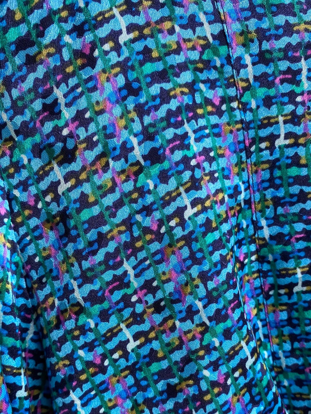 Vintage Vintage bluser 4XL Vintagebluse -  Silkelek, str 4XL