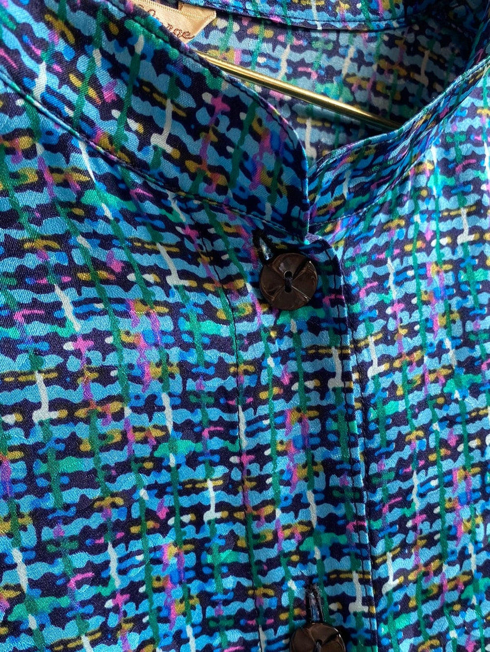 Vintage Vintage bluser 4XL Vintagebluse -  Silkelek, str 4XL