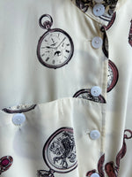 Last inn bildet i Galleri-visningsprogrammet, Vintage Vintage bluser S Vintagebluse - Tik-Tak, str S
