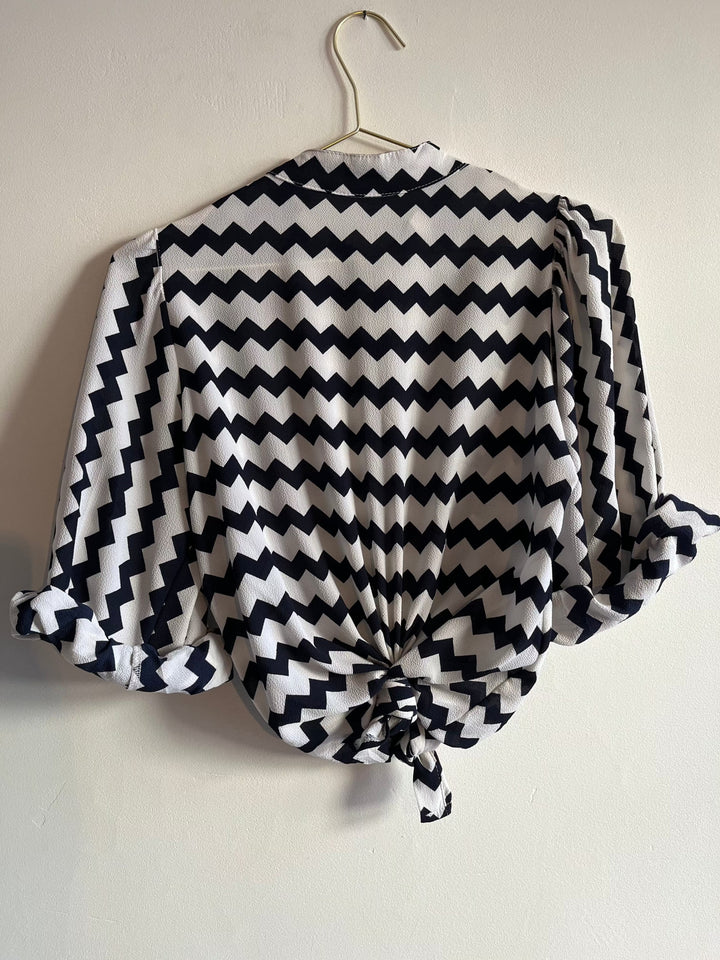 Vintage Vintage bluser S Vintagebluse - ZigZag, str S