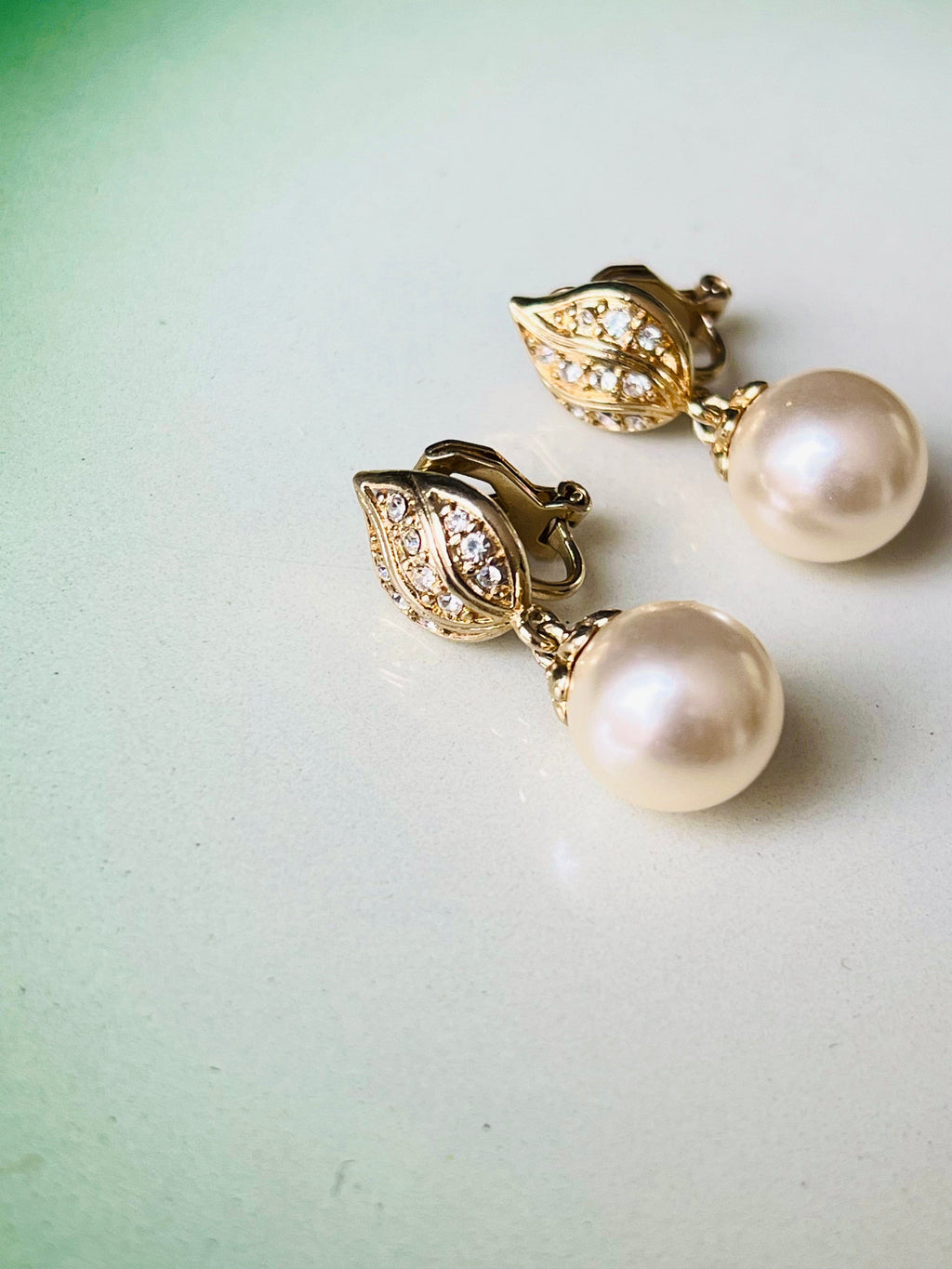 Vintage Vintage Øredobber Vintage øredobber - chic pearl