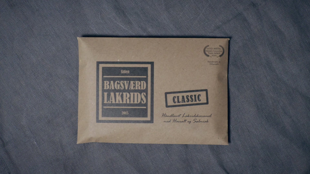 Bagsværd Lakrids - ingefær mini 40g