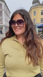 Last inn og spill av video i Gallerivisningen, Solbriller Virgo - black fade
