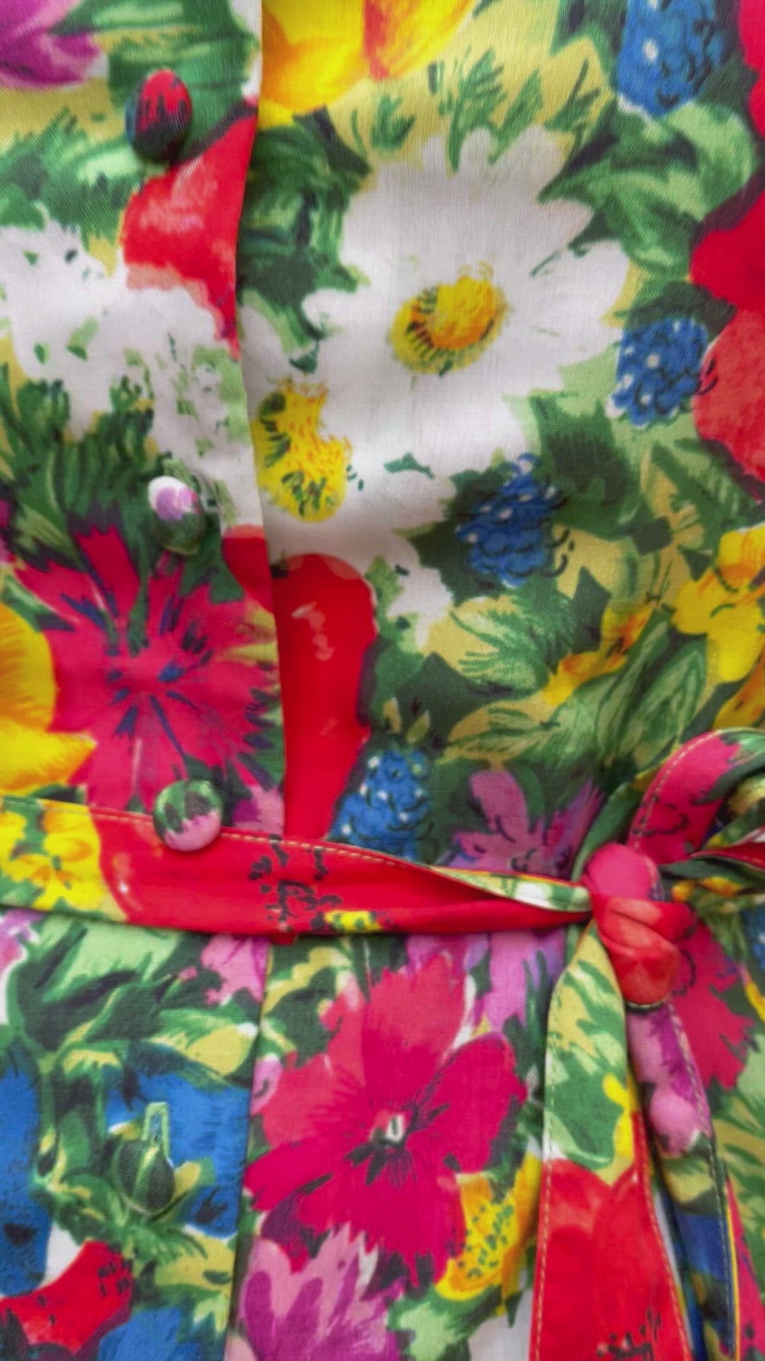 Betty Button dress - wildflowers