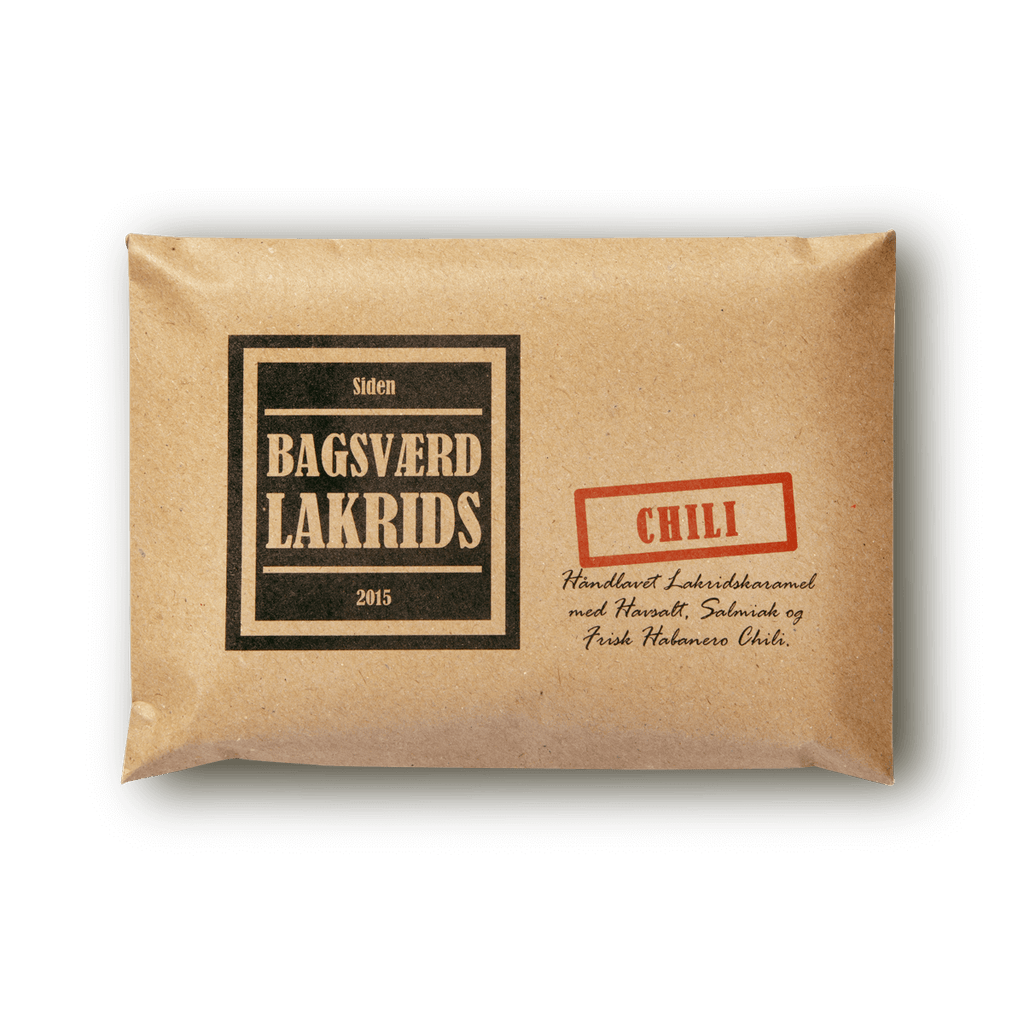 Bagsværd Godteri og sjokolade Bagsværd Lakrids - chili