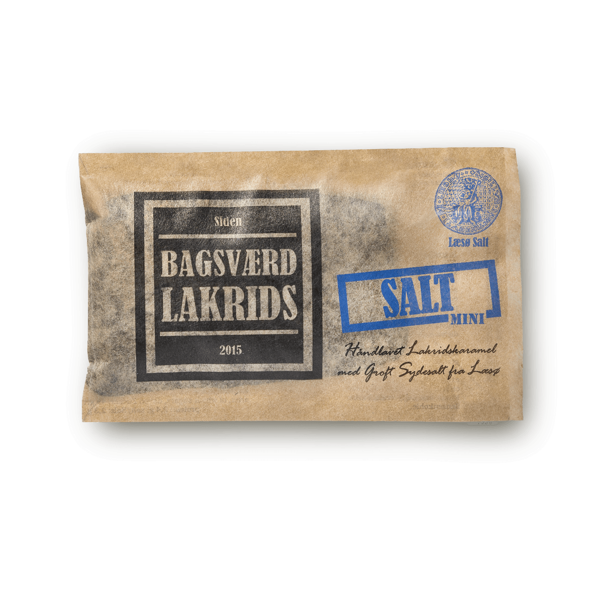 Bagsværd Godteri og sjokolade Bagsværd Lakrids - salt mini 40g