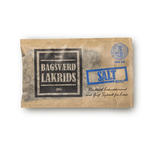 Bagsværd Godteri og sjokolade Bagsværd Lakrids - salt mini 40g