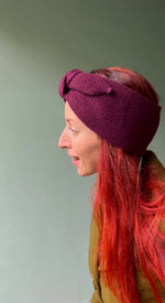 Last inn og spill av video i Gallerivisningen, Lola pannebånd - Bordeaux Red
