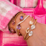 Last inn bildet i Galleri-visningsprogrammet, Caroline Svedbom armbånd Mini drop bracelet - rose
