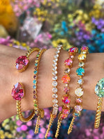 Last inn bildet i Galleri-visningsprogrammet, Caroline Svedbom armbånd Mini drop bracelet - rose
