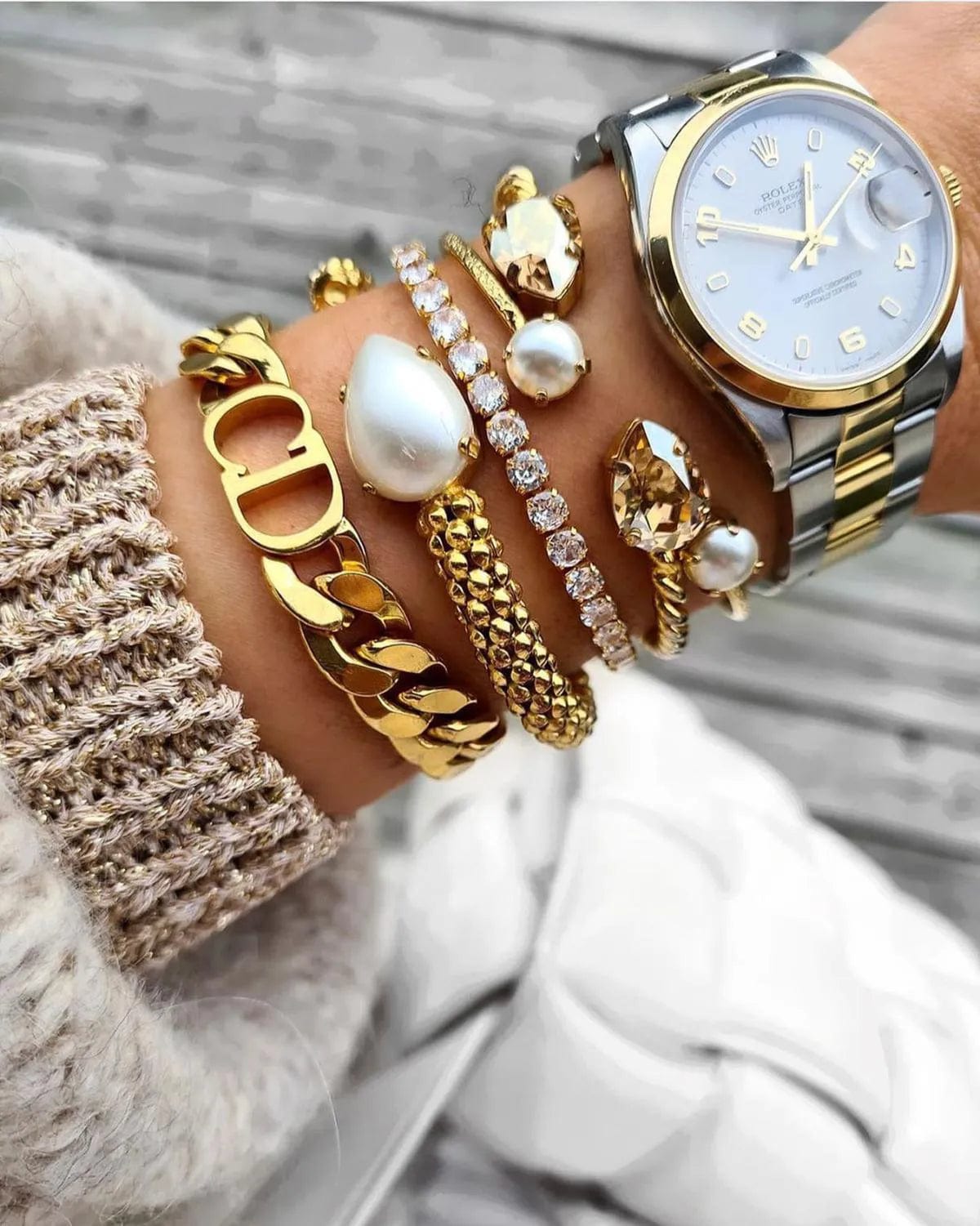 Caroline Svedbom armbånd Zara bracelet - crystal