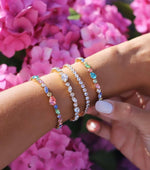 Last inn bildet i Galleri-visningsprogrammet, Caroline Svedbom armbånd Zara bracelet - crystal

