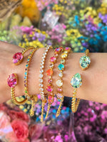 Last inn bildet i Galleri-visningsprogrammet, Caroline Svedbom armbånd Zara bracelet - crystal
