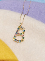 Last inn bildet i Galleri-visningsprogrammet, Caroline Svedbom halskjeder Letter necklace - B
