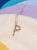 Last inn bildet i Galleri-visningsprogrammet, Caroline Svedbom halskjeder Letter necklace - P
