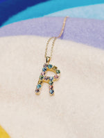 Last inn bildet i Galleri-visningsprogrammet, Caroline Svedbom halskjeder Letter necklace - R
