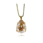 Last inn bildet i Galleri-visningsprogrammet, Caroline Svedbom halskjeder Mini drop necklace - golden shadow
