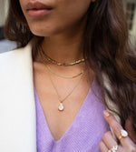 Last inn bildet i Galleri-visningsprogrammet, Caroline Svedbom halskjeder Mini Drop necklace - vintage rose

