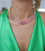 Last inn bildet i Galleri-visningsprogrammet, Caroline Svedbom halskjeder Rosanna necklace - pastell rainbow combo
