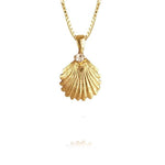 Last inn bildet i Galleri-visningsprogrammet, Caroline Svedbom halskjeder Shell necklace
