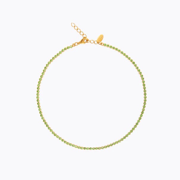 Caroline Svedbom halskjeder Siri necklace - peridot