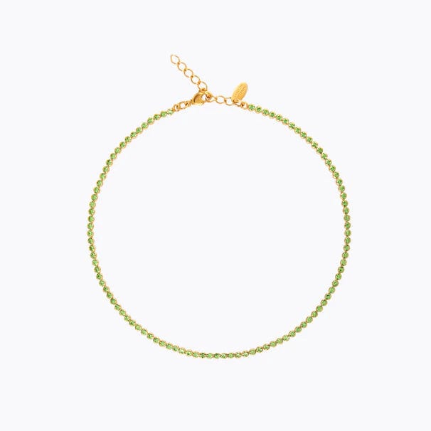 Caroline Svedbom halskjeder Siri necklace - peridot
