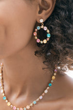 Last inn bildet i Galleri-visningsprogrammet, Caroline Svedbom øredobber Calanthe earrings - pretty flower combo
