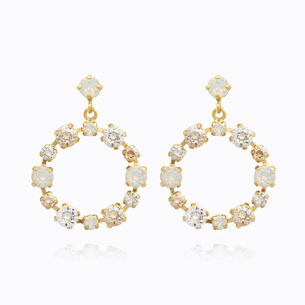 Caroline Svedbom øredobber Calanthe earrings - white combo