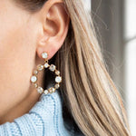 Last inn bildet i Galleri-visningsprogrammet, Caroline Svedbom øredobber Calanthe earrings - white combo
