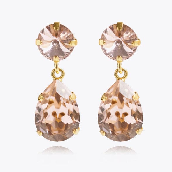 Caroline Svedbom øredobber Classic drop earrings - vintage rose