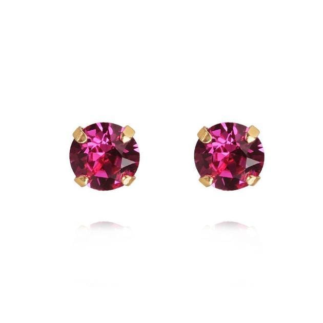 Caroline Svedbom øredobber Classic stud øredobber - fushia