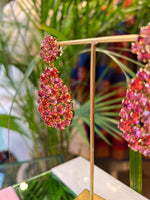 Last inn bildet i Galleri-visningsprogrammet, Caroline Svedbom øredobber Hanna earrings - coral combo
