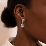Last inn bildet i Galleri-visningsprogrammet, Caroline Svedbom øredobber Mini drop earrings - light amber
