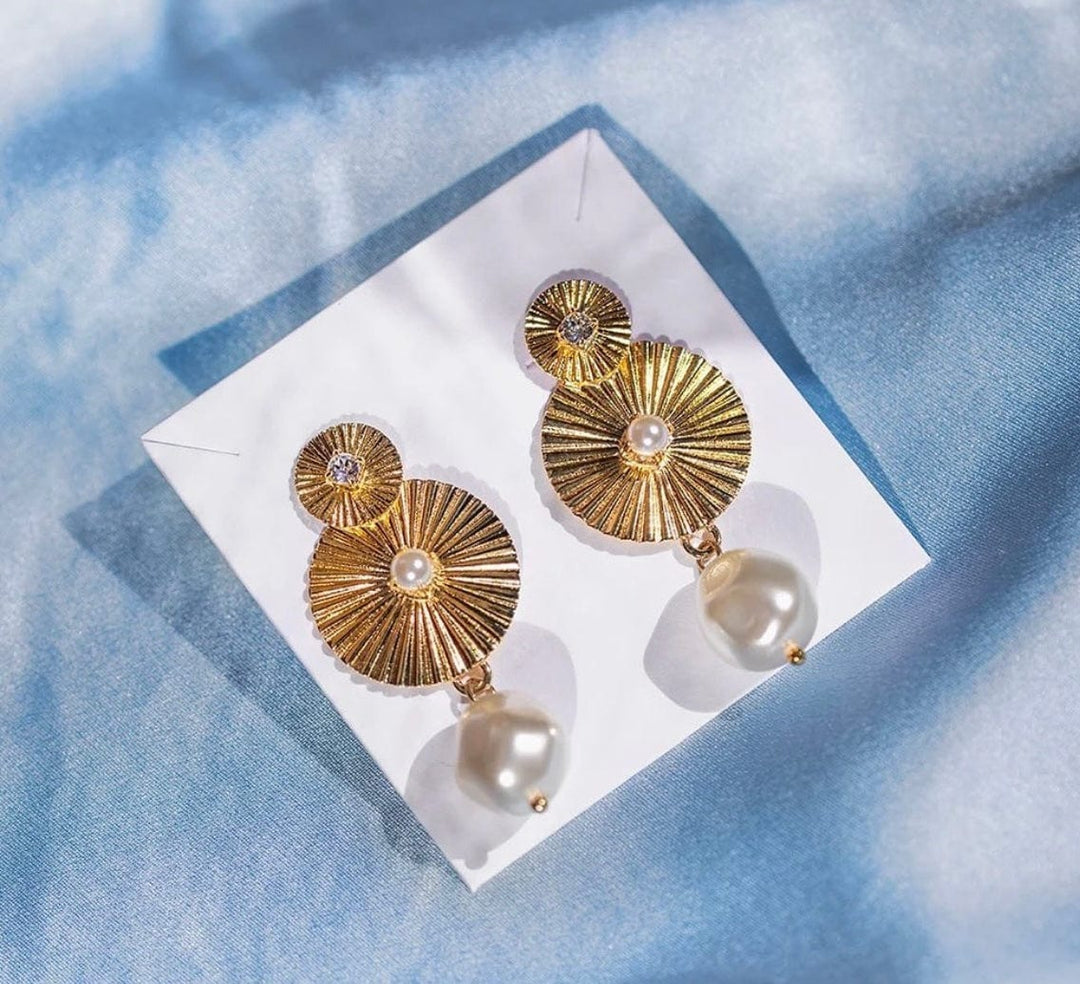 Caroline Svedbom øredobber Odessa pearl earrings