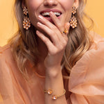 Last inn bildet i Galleri-visningsprogrammet, Caroline Svedbom ringer Mini drop ring - tangerine
