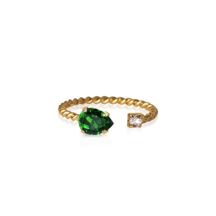 Caroline Svedbom ringer Nani ring - fern green