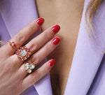 Last inn bildet i Galleri-visningsprogrammet, Caroline Svedbom ringer Niki ring - light rose
